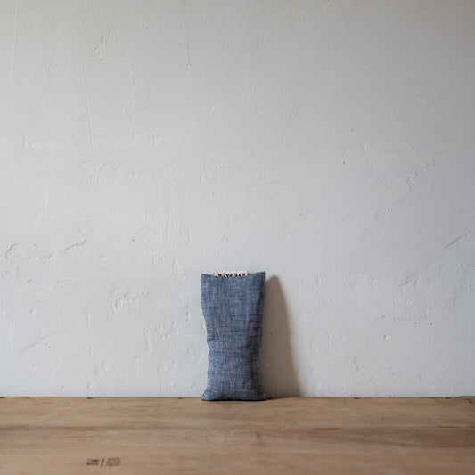 Linen Eye Pillow Washed Denim | Heatpack From Tasmania | Miss Arthur | Home Goods | Tasmania