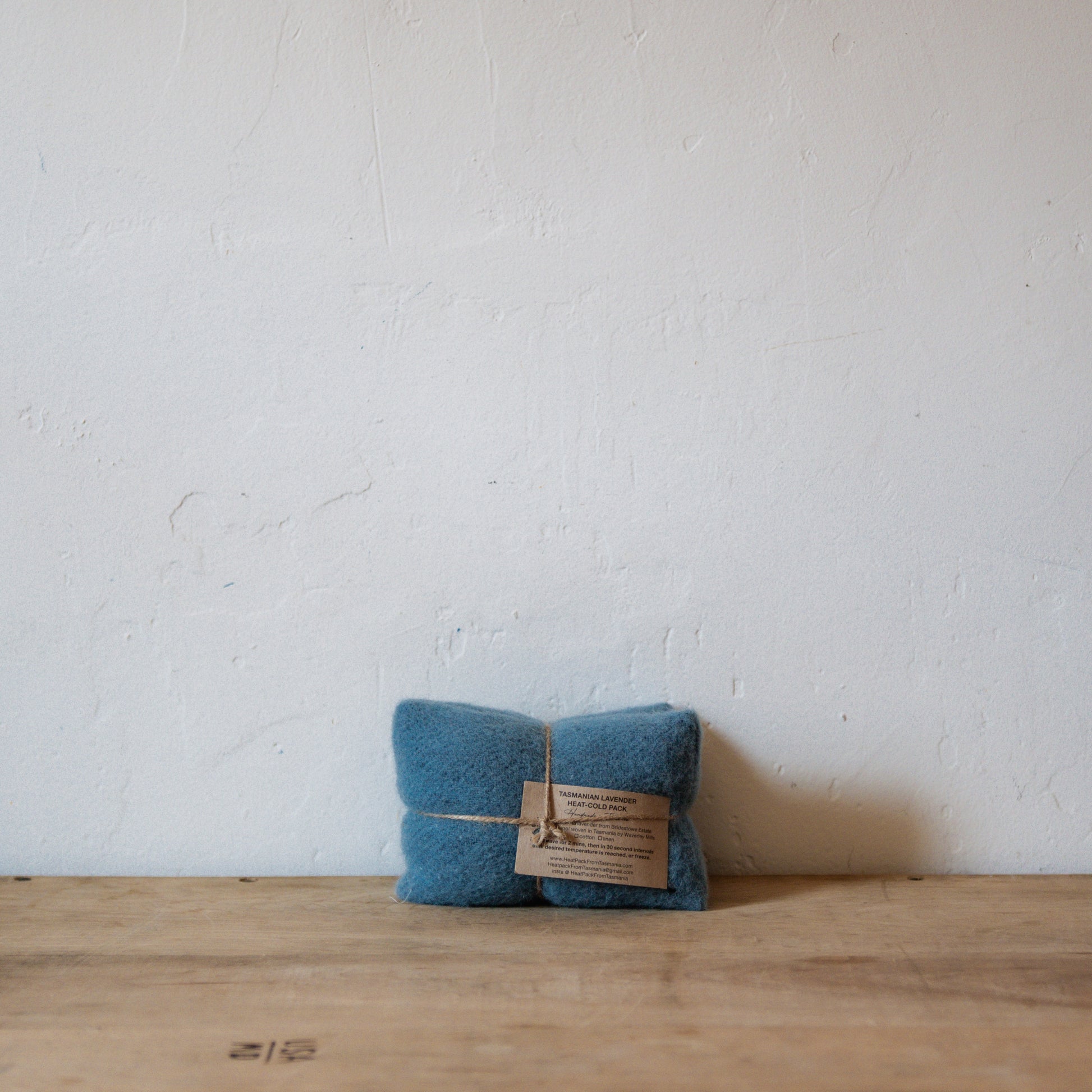 Recycled Wool Lavender Heat Pack Denim | Heatpack From Tasmania | Miss Arthur | Home Goods | Tasmania