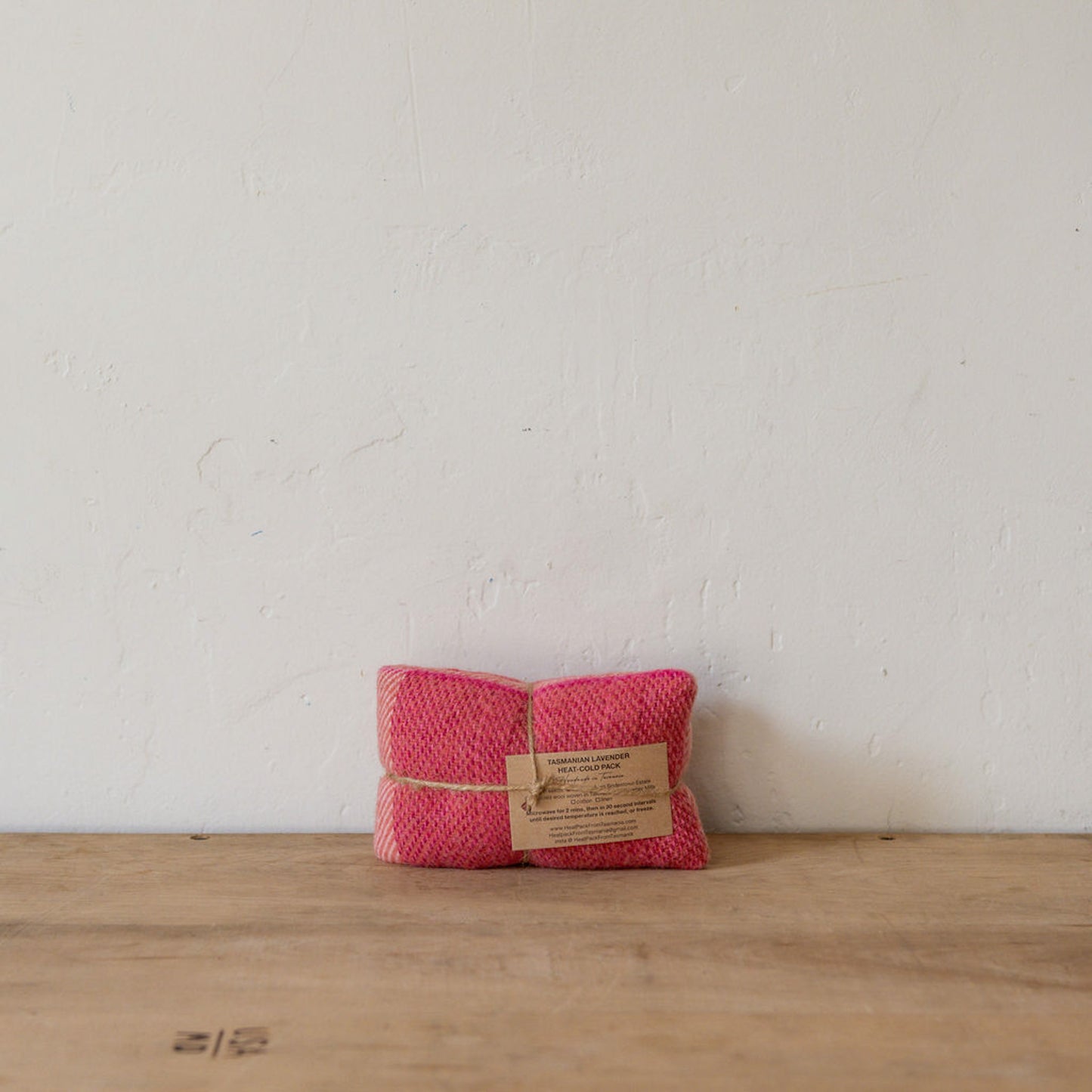 Recycled Wool Lavender Heat Pack Rose | Heatpack From Tasmania | Miss Arthur | Home Goods | Tasmania