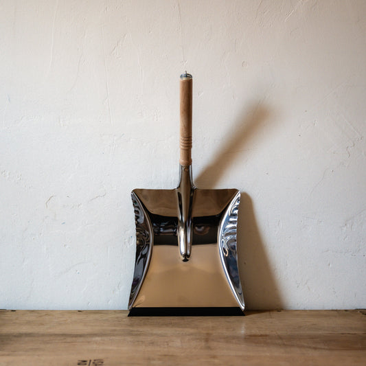Dustpan with Loop Stainless Steel | Heaven in Earth | Miss Arthur | Home Goods | Tasmania