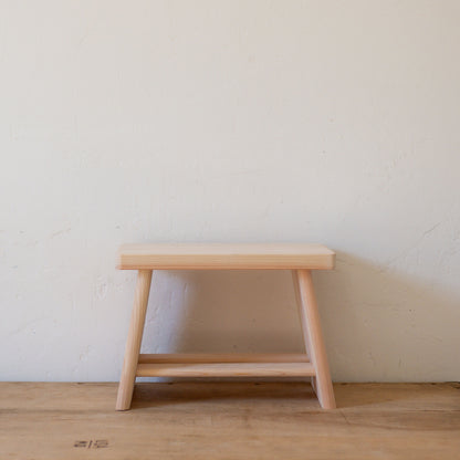 Japanese Hinoki Bath Stool | Japanese Artisan | Miss Arthur | Home Goods | Tasmania