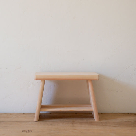 Japanese Hinoki Bath Stool | Japanese Artisan | Miss Arthur | Home Goods | Tasmania