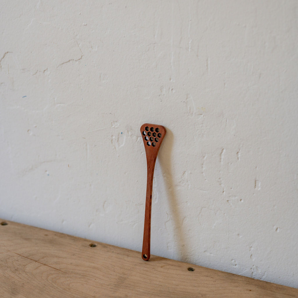 Redecker Honey Spoon - Honeycomb Pattern | Redecker | Miss Arthur | Home Goods | Tasmania