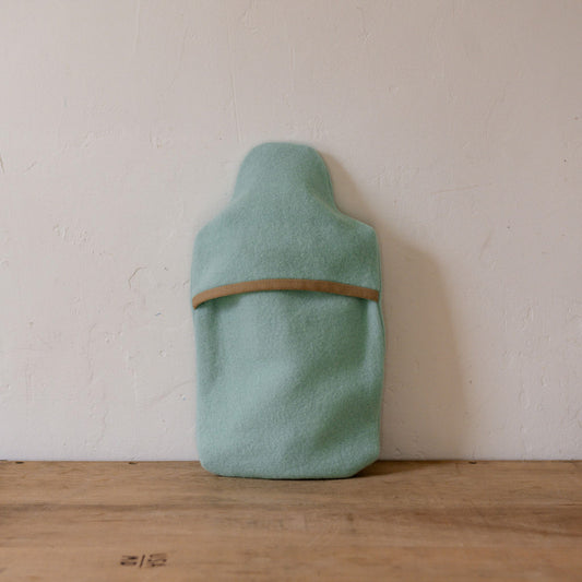 Vintage Wool Blanket Hot Water Bottle Cover Aqua | Miss Arthur | Miss Arthur | Home Goods | Tasmania