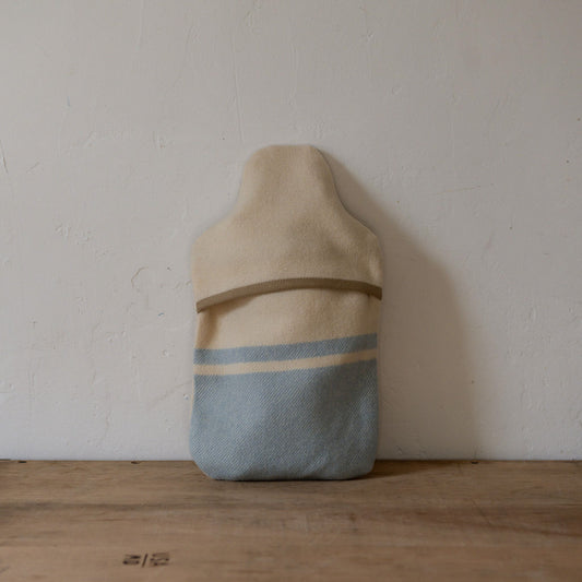 Vintage Wool Blanket Hot Water Bottle Cover Baby Blue | Miss Arthur | Miss Arthur | Home Goods | Tasmania