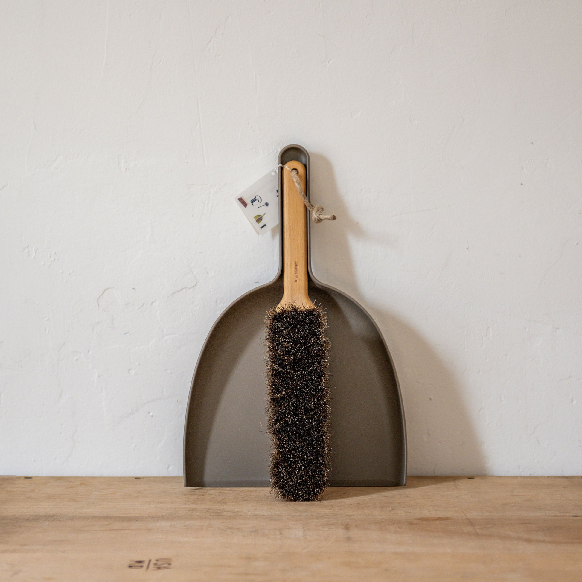 Iris Hantverk Dustpan and Brush Set Umber | Iris Hantverk | Miss Arthur | Home Goods | Tasmania