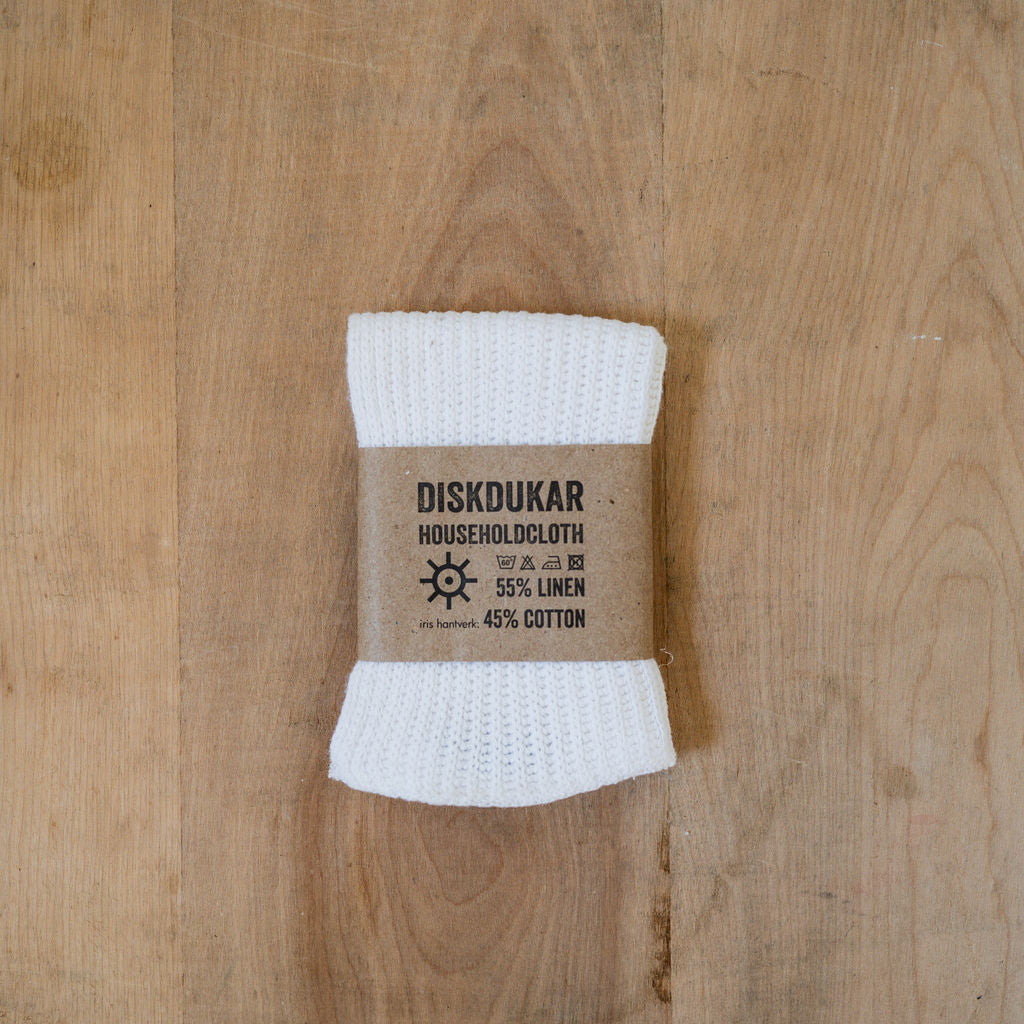 Iris Hantverk Household Cloth Off-White | Iris Hantverk | Miss Arthur | Home Goods | Tasmania