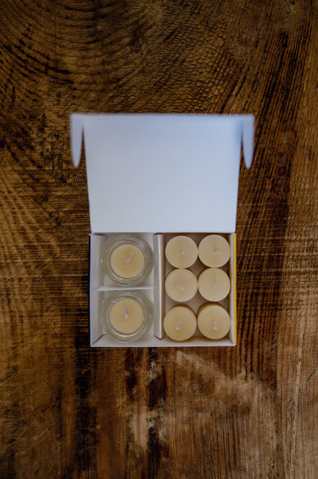 Queen B Boxed Jam Jar Tealights - 2 Jars & 8 Candles | Queen B | Miss Arthur | Home Goods | Tasmania