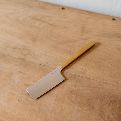 Brass and Stainless Steel Cheese Knife | Japanese Artisan | Miss Arthur | Home Goods | Tasmania