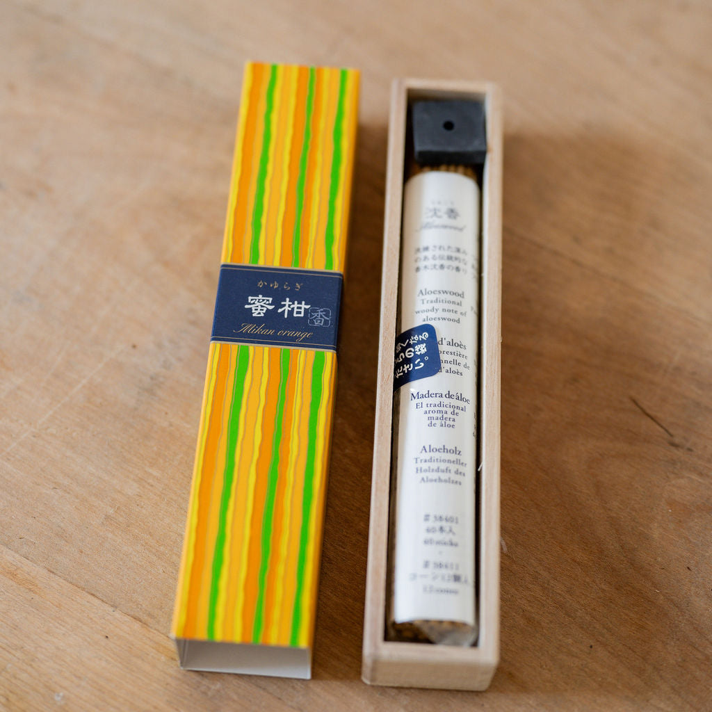 Kayuragi Incense Sticks Milkan Orange | Nippon Kodo | Miss Arthur | Home Goods | Tasmania