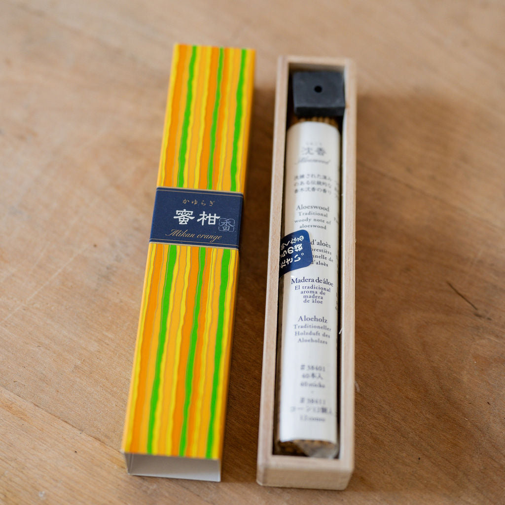 Nippon Kodo Kayuragi Incense Sticks Milkan Orange | Nippon Kodo | Miss Arthur | Home Goods | Tasmania