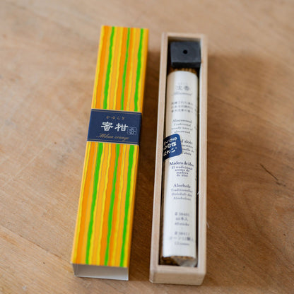 Nippon Kodo Kayuragi Incense Sticks Milkan Orange | Nippon Kodo | Miss Arthur | Home Goods | Tasmania