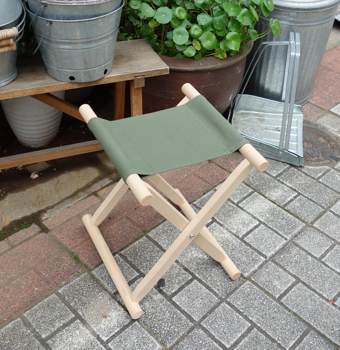 Threadline Wooden Folding Chair | Threadline | Miss Arthur | Home Goods | Tasmania