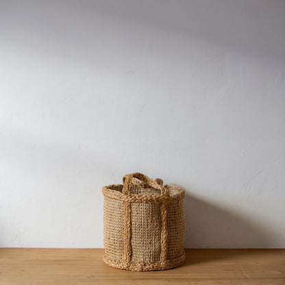 Fair Go Trading Jute Basket Hatched Weave Small | Fair Go Trading | Miss Arthur | Home Goods | Tasmania