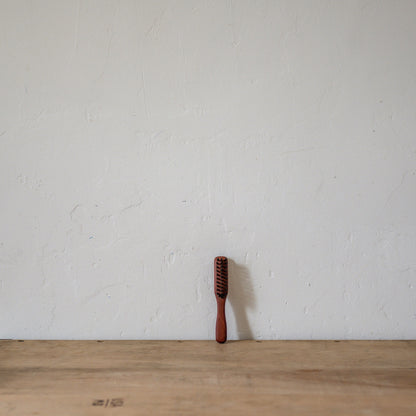 Pearwood Beard Brush with Handle | Kellerbursten | Miss Arthur | Home Goods | Tasmania