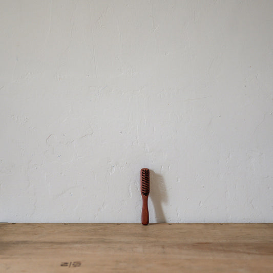 Pearwood Beard Brush with Handle | Kellerbursten | Miss Arthur | Home Goods | Tasmania