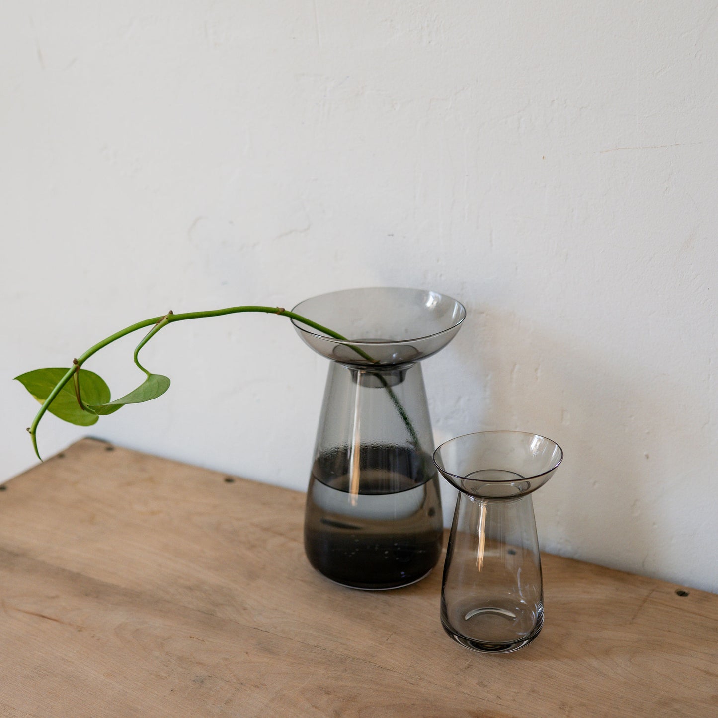 Kinto Aqua Culture Vase Grey Large | Kinto | Miss Arthur | Home Goods | Tasmania