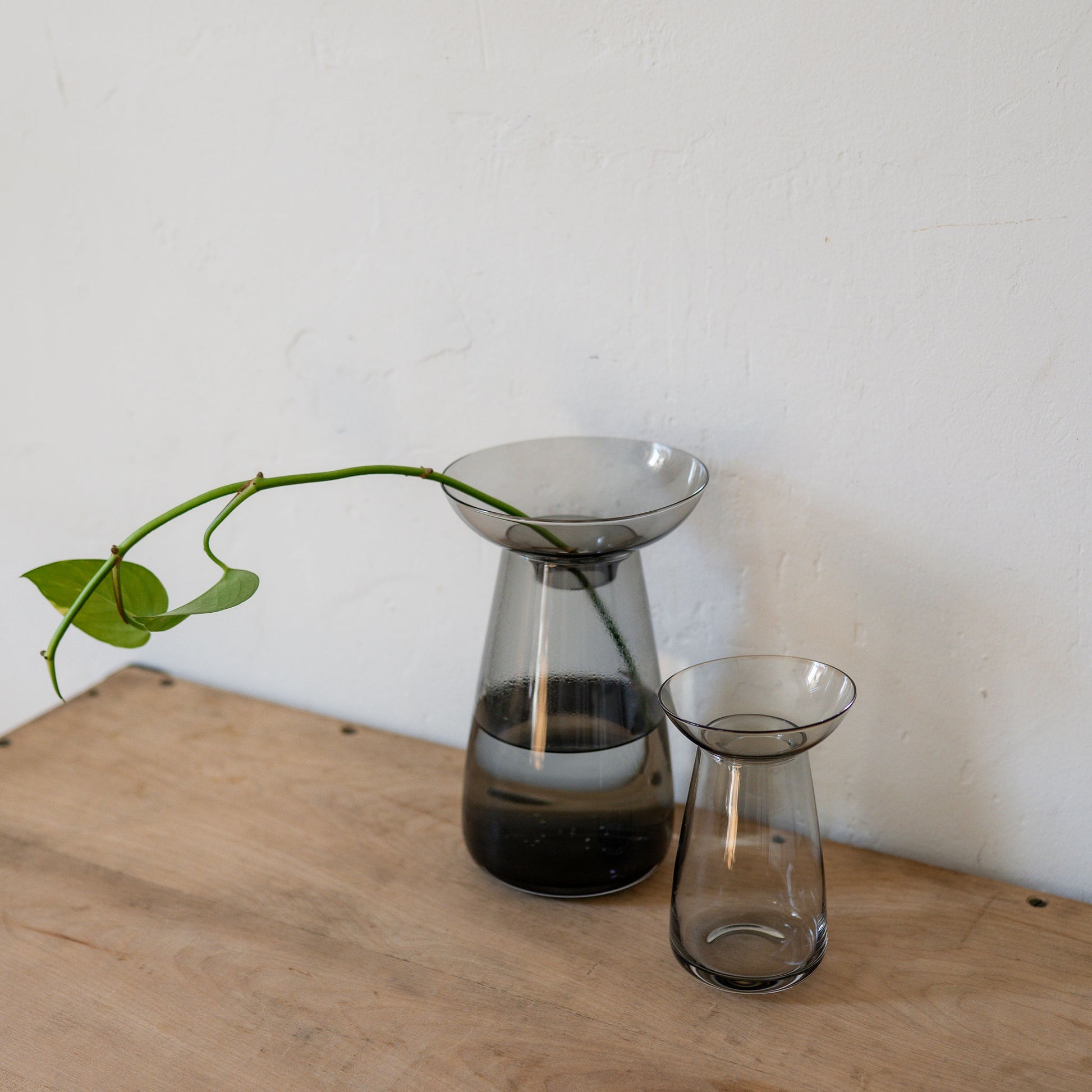Kinto Aqua Culture Vase Grey Large | Kinto | Miss Arthur | Home Goods | Tasmania