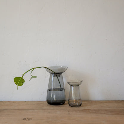 Kinto Aqua Culture Vase Grey Large | Kinto | Miss Arthur | Home Goods | Tasmania