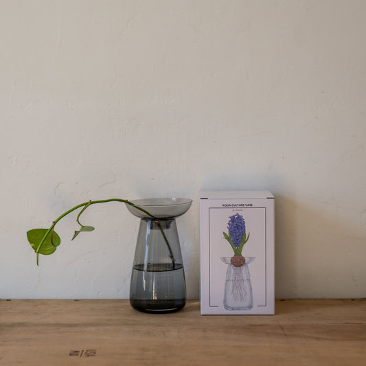 Kinto Aqua Culture Vase Grey Large | Kinto | Miss Arthur | Home Goods | Tasmania