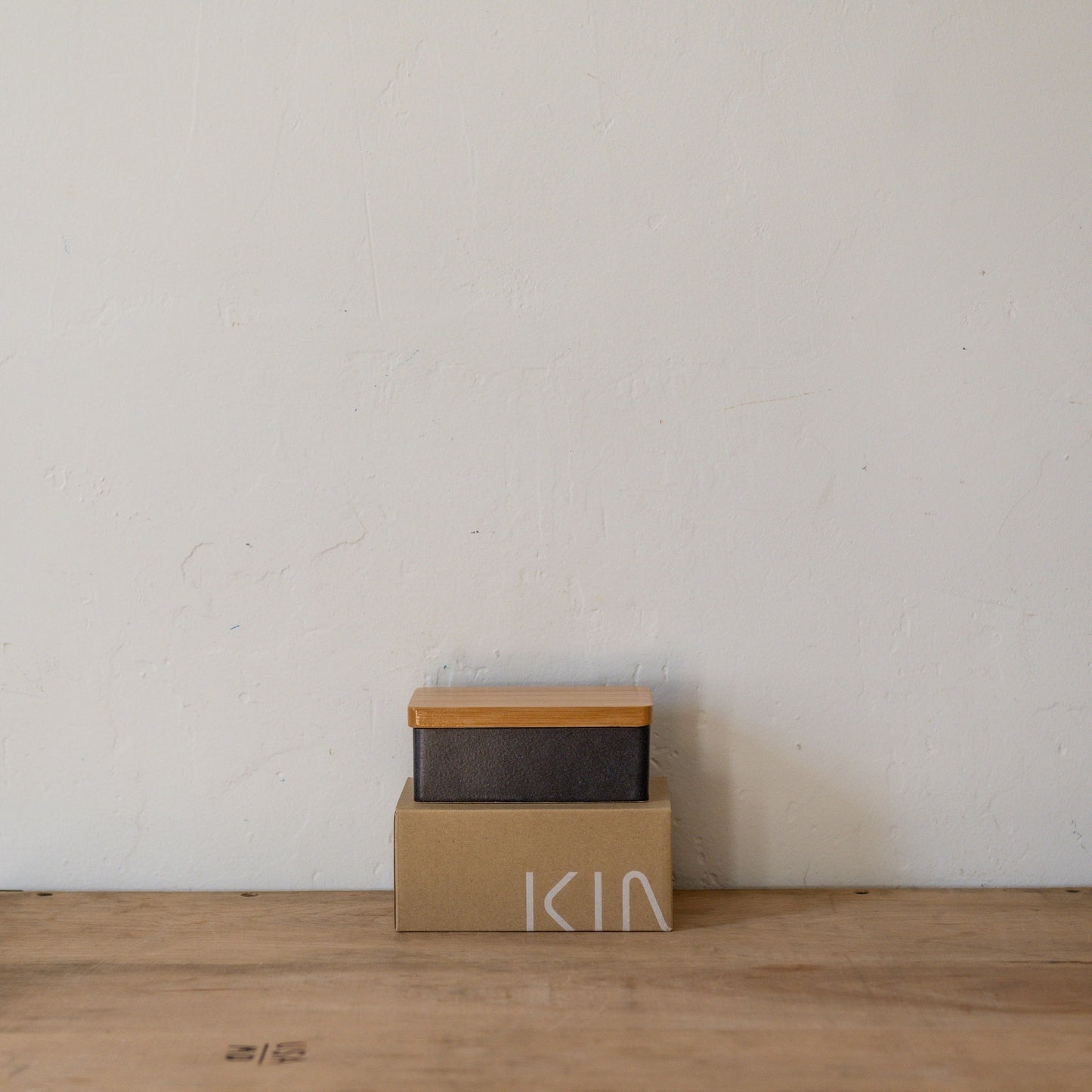 Kinto Taku Butter Dish Black | Kinto | Miss Arthur | Home Goods | Tasmania