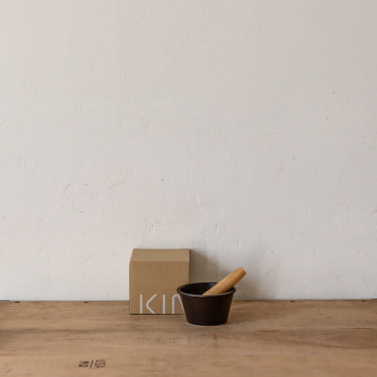 Kinto Taku Mortar and Pestle Black | Kinto | Miss Arthur | Home Goods | Tasmania