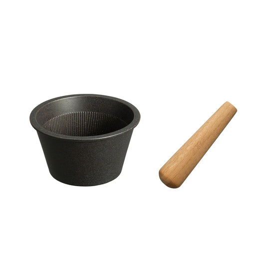 Kinto Taku Mortar and Pestle Black | Kinto | Miss Arthur | Home Goods | Tasmania