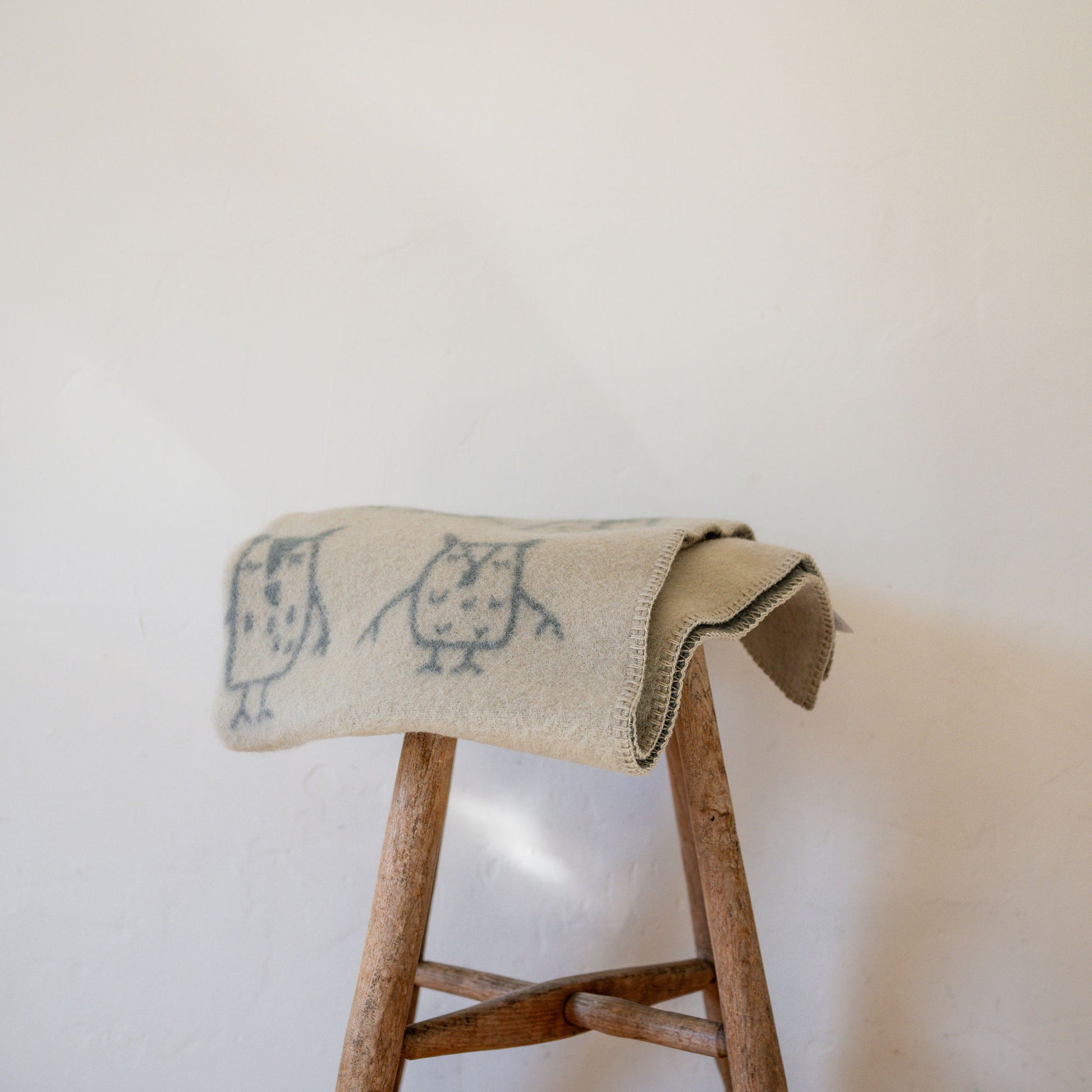 Klippan Hand in Hand Wool Baby Blanket Greige | Klippan | Miss Arthur | Home Goods | Tasmania