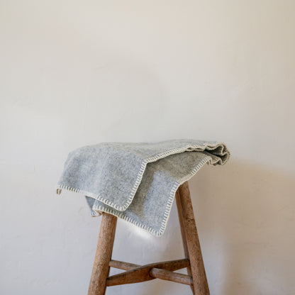 Klippan Merino Wool Baby Blanket Light Grey | Klippan | Miss Arthur | Home Goods | Tasmania
