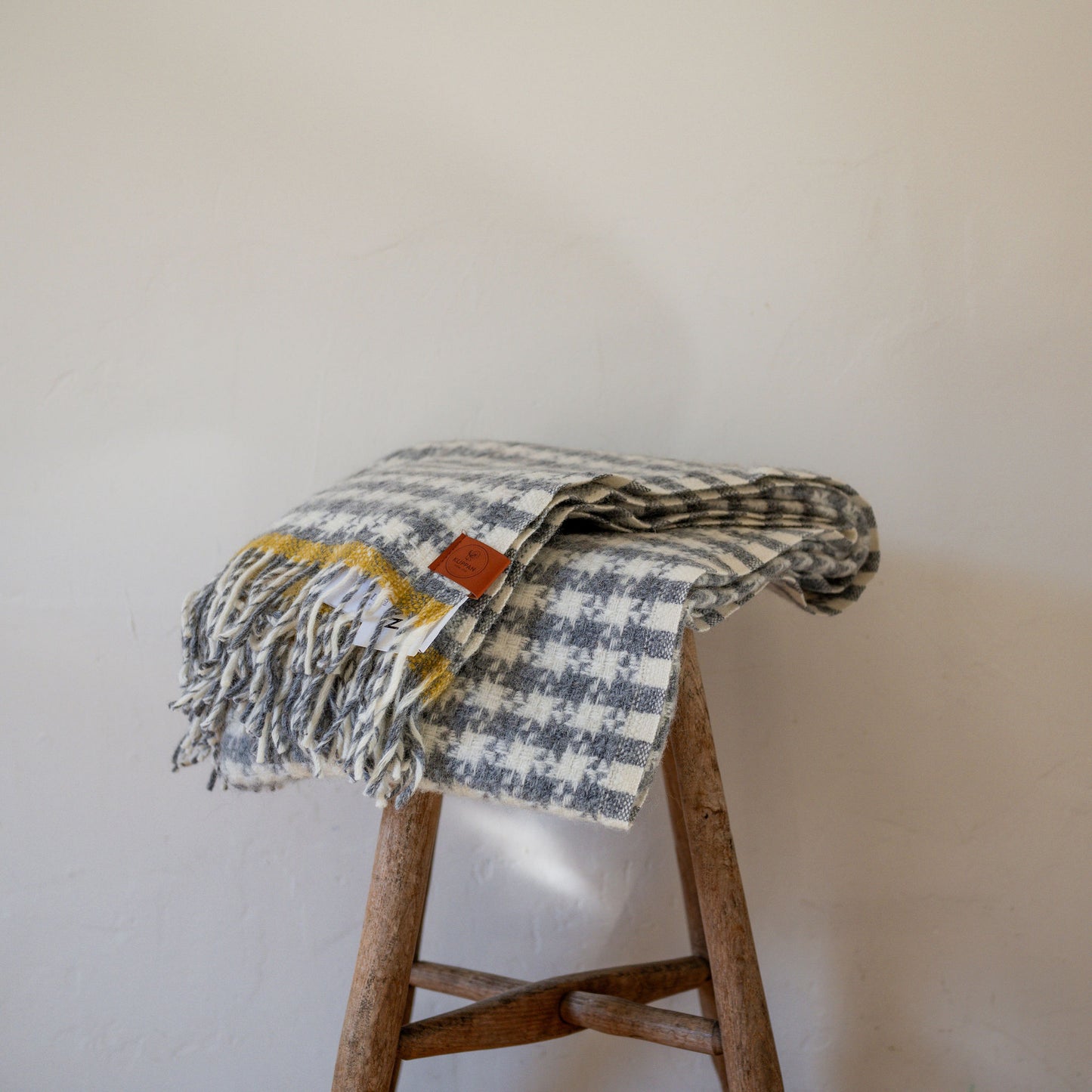Klippan Dogtooth Wool Blanket Grey | Klippan | Miss Arthur | Home Goods | Tasmania