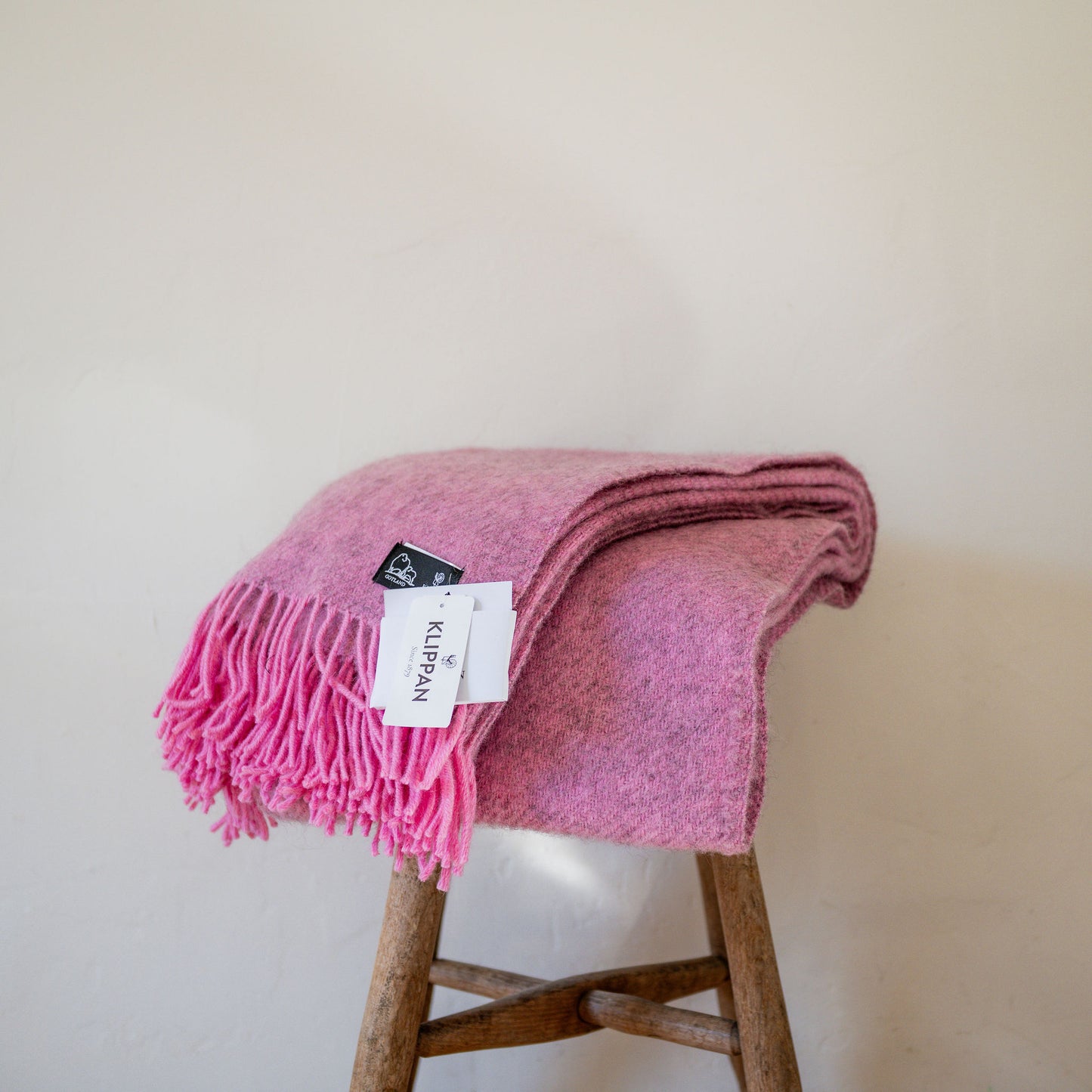 Klippan Gotland Wool Blanket Pink | Klippan | Miss Arthur | Home Goods | Tasmania