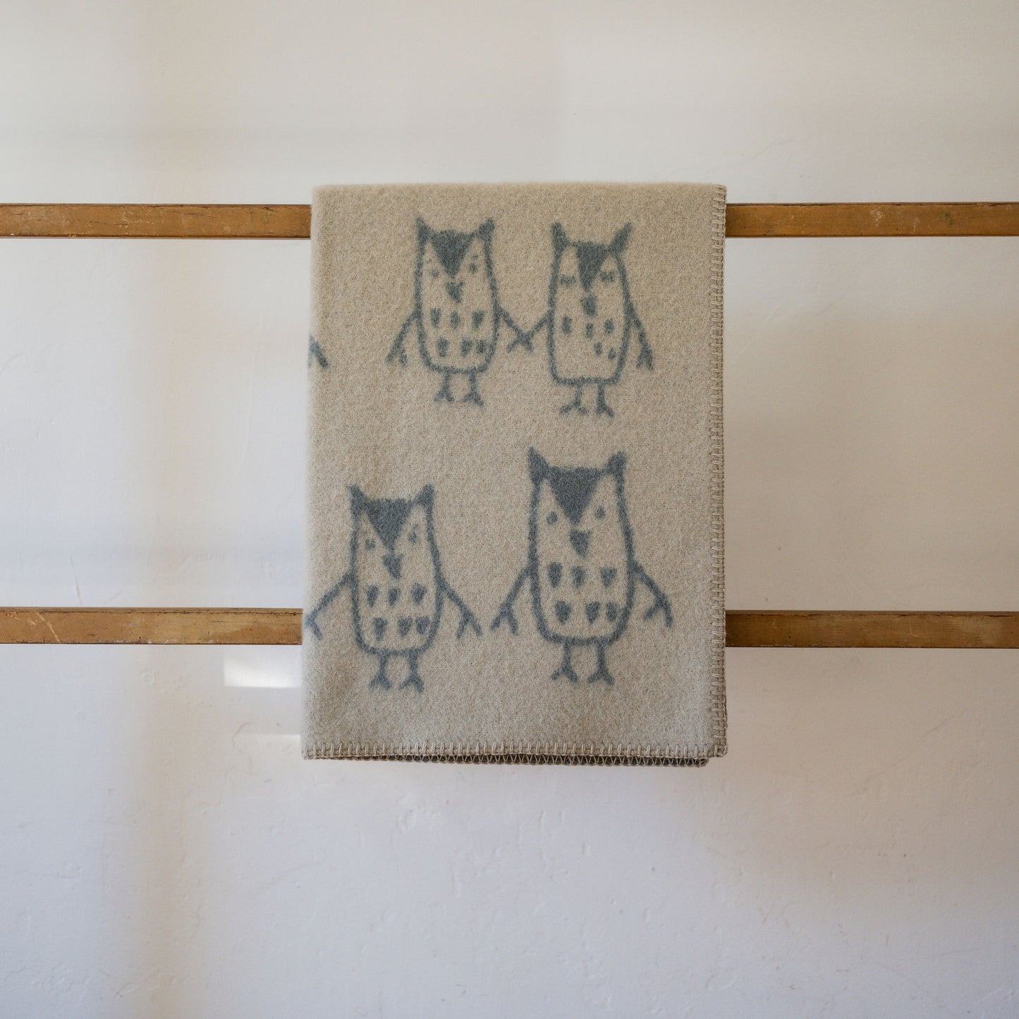 Klippan Hand in Hand Wool Baby Blanket Greige | Klippan | Miss Arthur | Home Goods | Tasmania