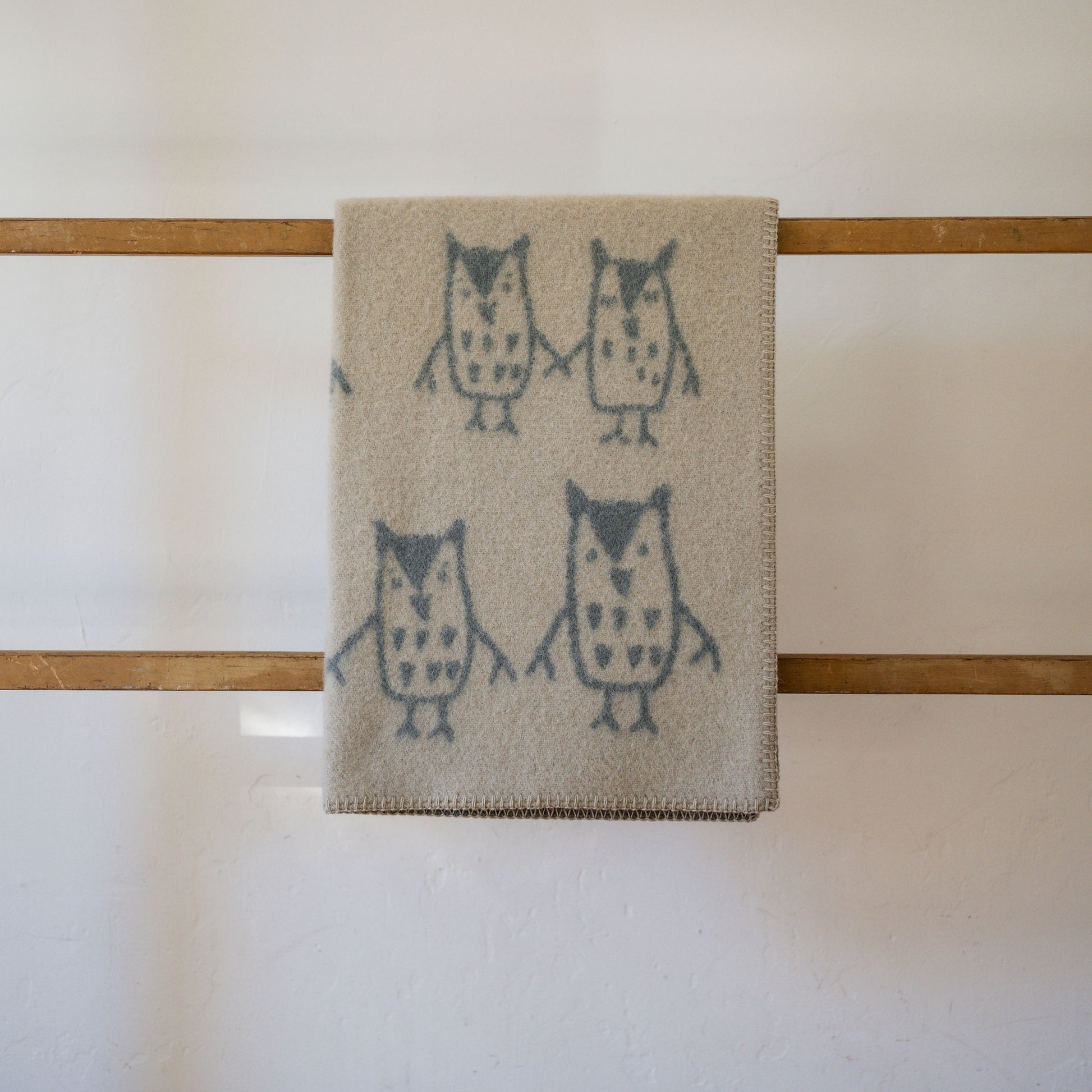 Klippan Hand in Hand Wool Baby Blanket Greige | Klippan | Miss Arthur | Home Goods | Tasmania