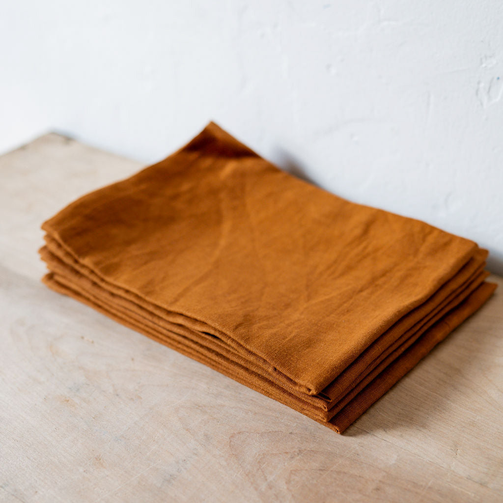 Linen Tea Towel Copper | Konohairo | Miss Arthur | Home Goods | Tasmania