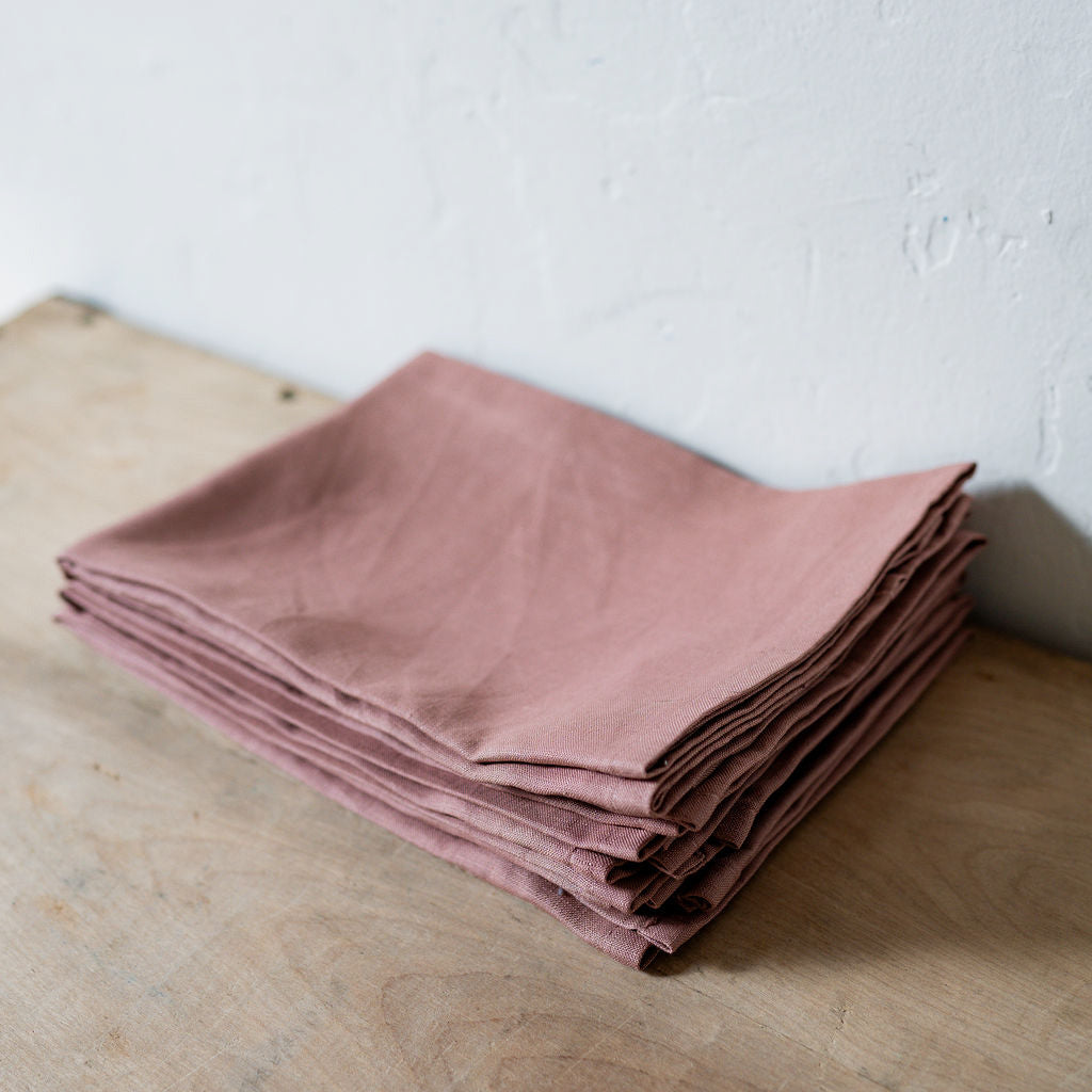 Linen Tea Towel Dusty Pink | Konohairo | Miss Arthur | Home Goods | Tasmania