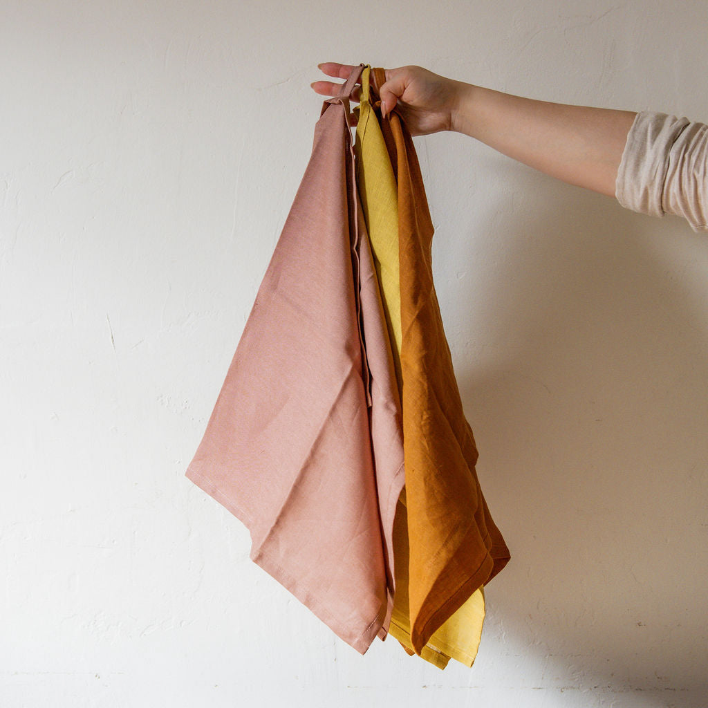 Linen Tea Towel Mustard | Konohairo | Miss Arthur | Home Goods | Tasmania