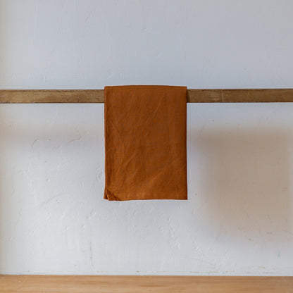 Linen Tea Towel Copper