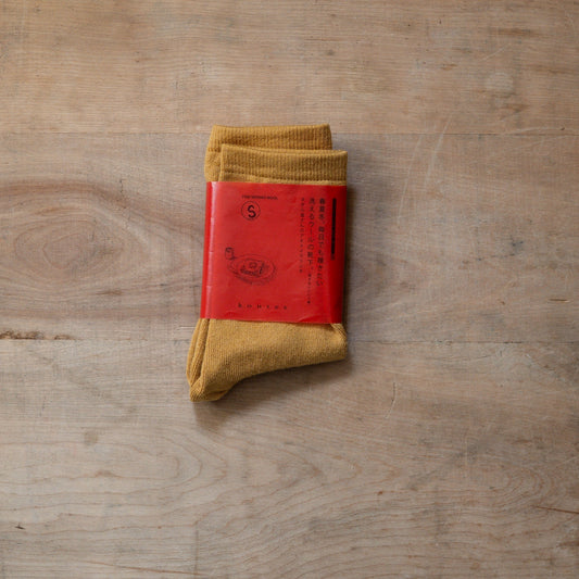 Kontex Akinai Socks Mustard Small EU 35-38 | Kontex | Miss Arthur | Home Goods | Tasmania