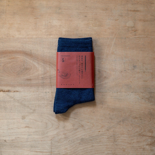Kontex Akinai Socks Navy Small EU 35-38 | Kontex | Miss Arthur | Home Goods | Tasmania
