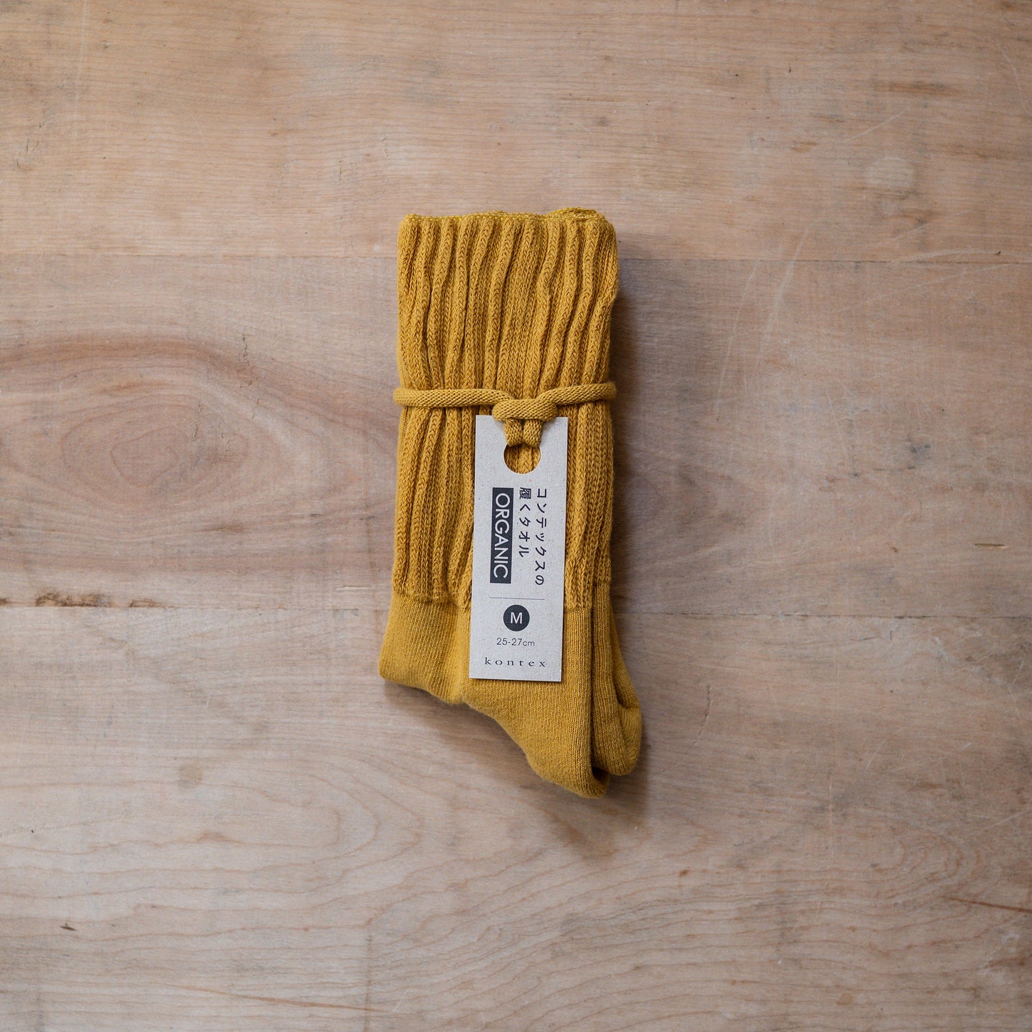 Kontex Haku Organica Socks Mustard Medium EU 39-42 | Kontex | Miss Arthur | Home Goods | Tasmania