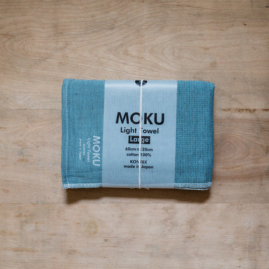 Kontex Moku Large Towel Bluegreen | Kontex | Miss Arthur | Home Goods | Tasmania