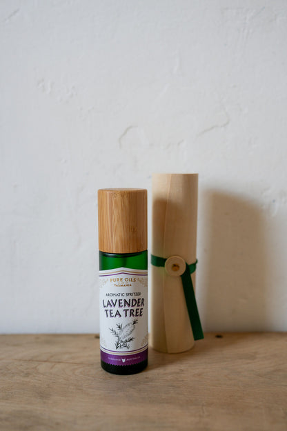 Pure Oils of Tasmania Tasmanian Rainwater Spritzer Tea Tree Lavender | Pure Oils of Tasmania | Miss Arthur | Home Goods | Tasmania