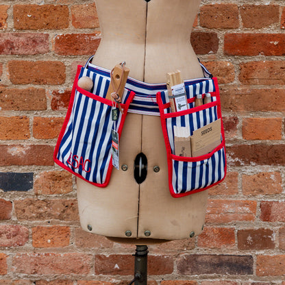 Le Sac Gardening Tool Belt Navy Stripe | Le Sac | Miss Arthur | Home Goods | Tasmania