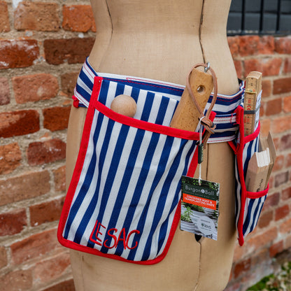 Le Sac Gardening Tool Belt Navy Stripe | Le Sac | Miss Arthur | Home Goods | Tasmania
