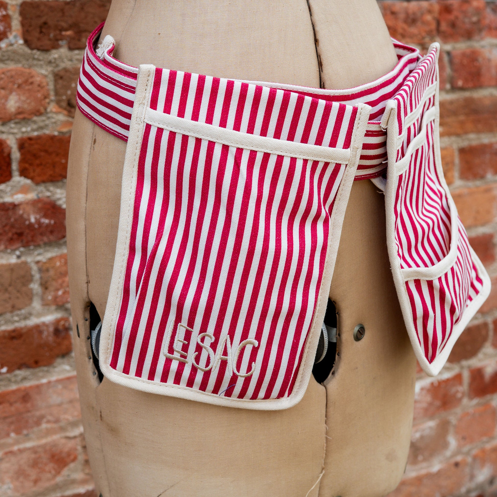 Le Sac Gardening Tool Belt Red Stripe | Le Sac | Miss Arthur | Home Goods | Tasmania