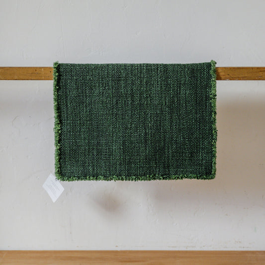 Libeco Jasper Placemat Hunter Green | Libeco | Miss Arthur | Home Goods | Tasmania