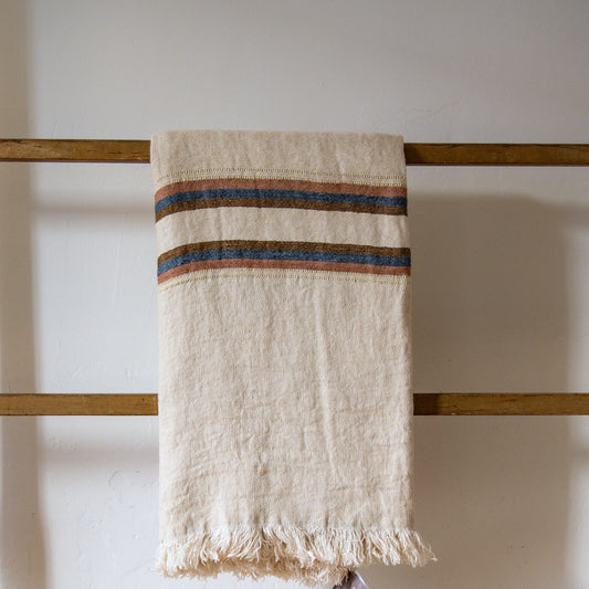 Libeco Belgian Towel Fouta Harlan Stripe | Libeco | Miss Arthur | Home Goods | Tasmania