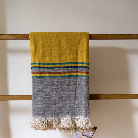 Libeco Belgian Towel Fouta Sequoia Stripe | Libeco | Miss Arthur | Home Goods | Tasmania