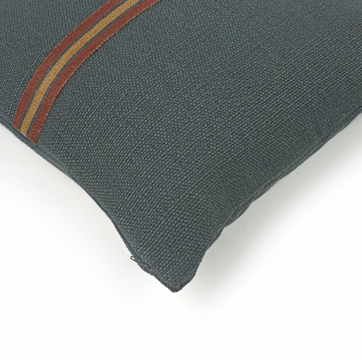Libeco Jasper Cushion Cover 50cm x 50cm Smoke | Libeco | Miss Arthur | Home Goods | Tasmania
