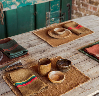 Libeco Jasper Placemat Ginger | Libeco | Miss Arthur | Home Goods | Tasmania
